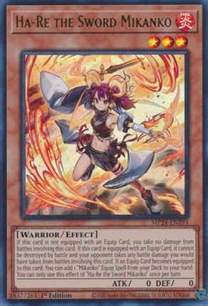 Ha-Re the Sword Mikanko [MP24-EN293] Ultra Rare 1st Edition