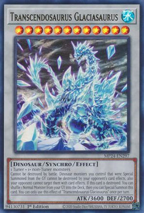 Transcendosaurus Glaciasaurus [MP24-EN297] Ultra Rare 1st Edition