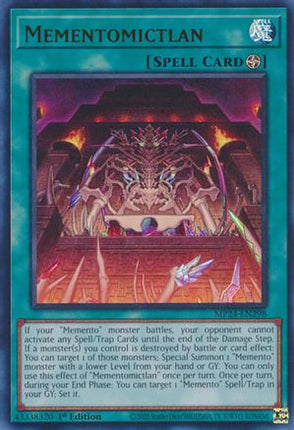 Mementomictlan [MP24-EN298] Ultra Rare 1st Edition