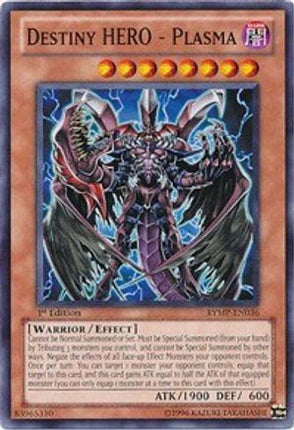 Destiny HERO - Plasma (Common / Short Print) [RYMP-EN036] 1st Edition