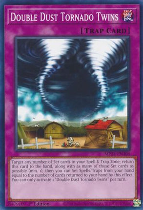 Double Dust Tornado Twins [MP24-EN306] Common / Short Print 1st Edition