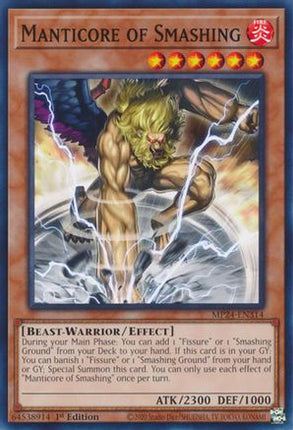 Manticore of Smashing [MP24-EN314] Common / Short Print 1st Edition