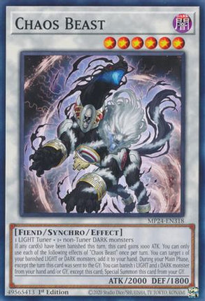 Chaos Beast [MP24-EN318] Common / Short Print 1st Edition