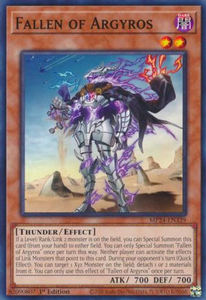 Fallen of Argyros [MP24-EN339] Common / Short Print 1st Edition