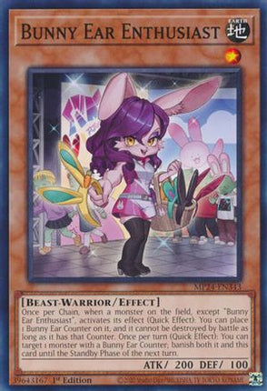 Bunny Ear Enthusiast [MP24-EN343] Common / Short Print 1st Edition