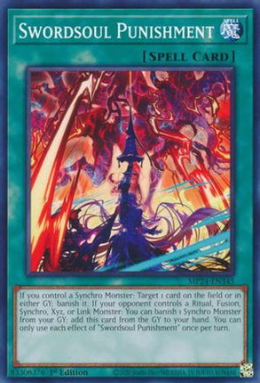 Swordsoul Punishment [MP24-EN345] Common / Short Print 1st Edition
