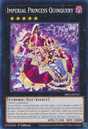 Imperial Princess Quinquery (Common / Short Print) [MP24-EN357] 1st Edition