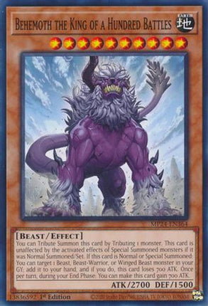 Behemoth the King of a Hundred Battles (Common / Short Print) [MP24-EN364] 1st Edition