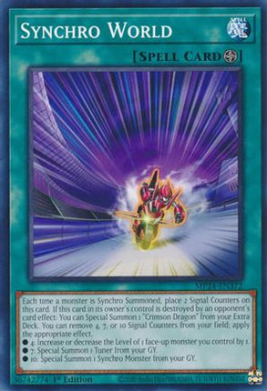 Synchro World [MP24-EN372] Common / Short Print 1st Edition