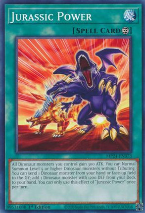 Jurassic Power [MP24-EN373] Common / Short Print 1st Edition