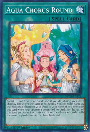 Aqua Chorus Round (Common / Short Print) [MP24-EN378] 1st Edition
