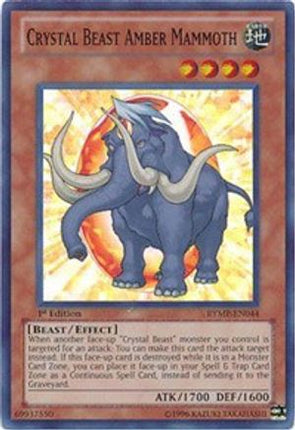 Crystal Beast Amber Mammoth (Super Rare) [RYMP-EN044] Unlimited