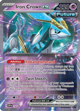 Iron Crown ex - 146 - 146/null [SV: Scarlet & Violet Promo Cards] Holofoil