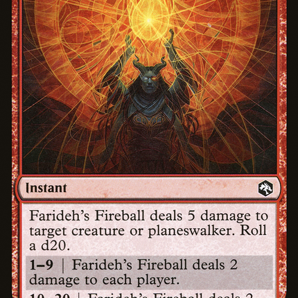 Farideh's Fireball [Adventures in the Forgotten Realms]