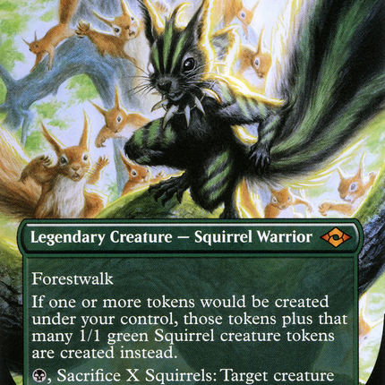 Chatterfang, Squirrel General (Borderless) [Modern Horizons 2]