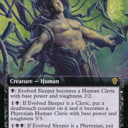 Evolved Sleeper (Extended Art) [Dominaria United]