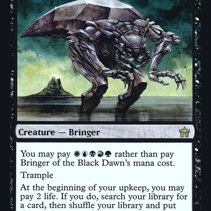 Bringer of the Black Dawn [The List] Foil