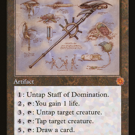 Staff of Domination (Retro) [The Brothers' War Retro Artifacts]