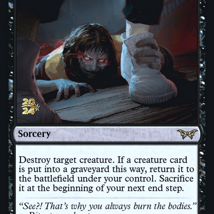 Come Back Wrong [Duskmourn: House of Horror Promos] Prerelease Foil