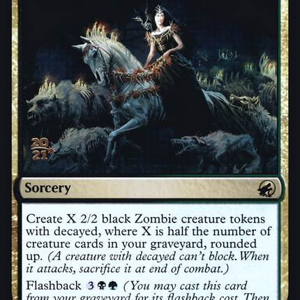 Ghoulcaller's Harvest [Innistrad: Midnight Hunt Promos] Prerelease Foil