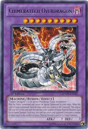 Chimeratech Overdragon (Rare) [RYMP-EN061] 1st Edition