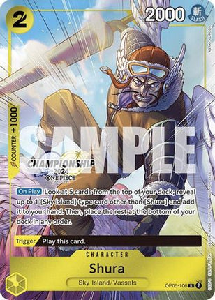 Shura (CS 2024 Celebration Pack) (OP05-106) - One Piece Promotion Cards Foil
