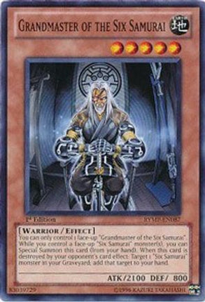Grandmaster of the Six Samurai (Common / Short Print) [RYMP-EN087] 1st Edition