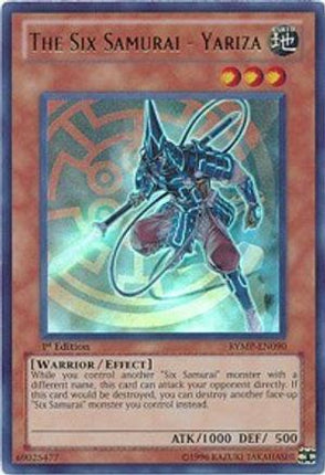 The Six Samurai - Yariza (Ultra Rare) [RYMP-EN090] 1st Edition