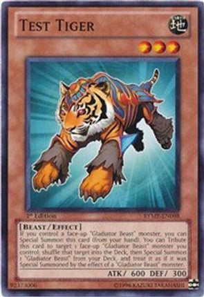 Test Tiger (Common / Short Print) [RYMP-EN098] Unlimited