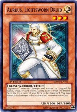 Aurkus, Lightsworn Druid (Common / Short Print) [RYMP-EN105] Unlimited