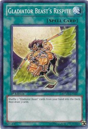 Gladiator Beast's Respite (Common / Short Print) [RYMP-EN107] 1st Edition