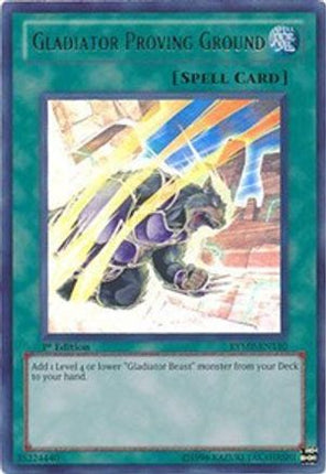 Gladiator Proving Ground (Ultra Rare) [RYMP-EN110] 1st Edition