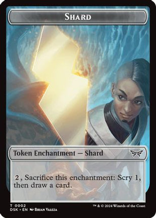 Shard Token (002) [Duskmourn: House of Horror] Foil