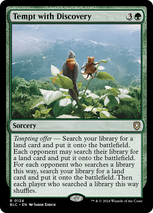 Tempt with Discovery [Bloomburrow Commander]