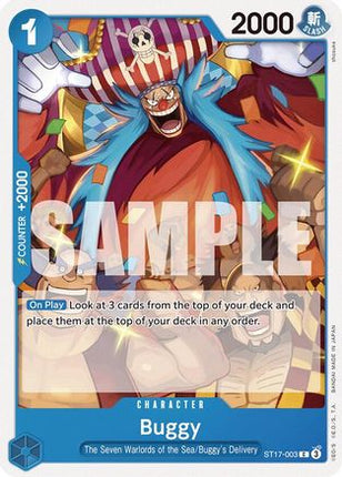 Buggy (ST17-003) - Starter Deck 17: BLUE Donquixote Doflamingo