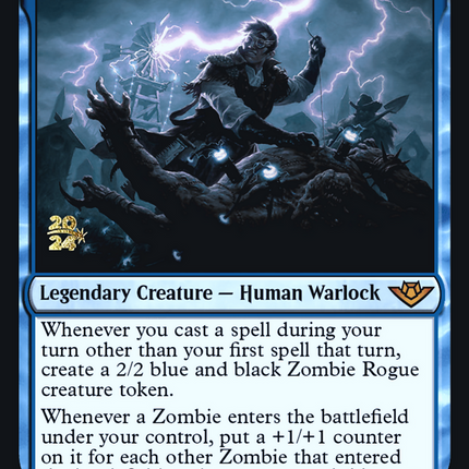 Geralf, the Fleshwright [Outlaws of Thunder Junction Promos] Prerelease Foil