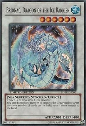 Brionac, Dragon of the Ice Barrier (Super Rare) [H5SE-EN001] Limited