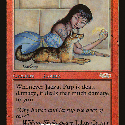 Jackal Pup [Friday Night Magic 2001] Foil