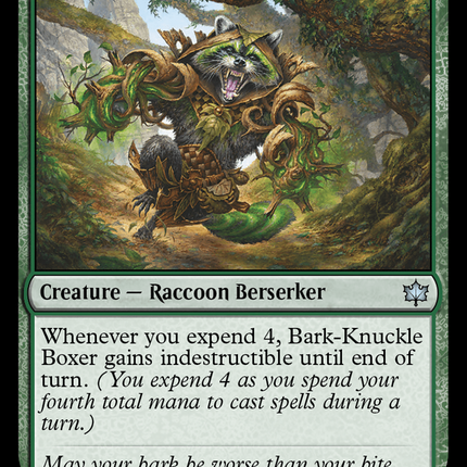 Bark-Knuckle Boxer [Bloomburrow] Foil
