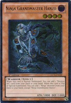 Ninja Grandmaster Hanzo (UTR) (Ultimate Rare) [ORCS-EN029] 1st Edition