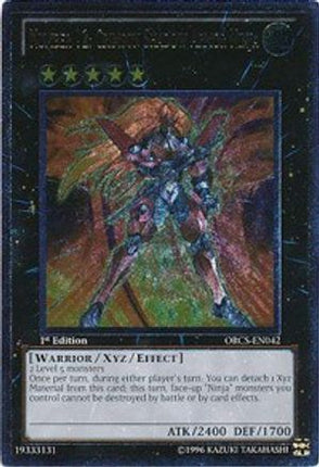 Number 12: Crimson Shadow Armor Ninja (UTR) (Ultimate Rare) [ORCS-EN042] 1st Edition
