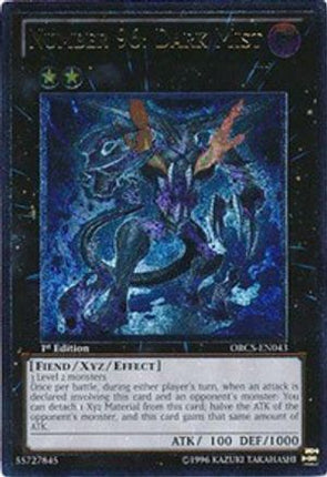 Number 96: Dark Mist (UTR) (Ultimate Rare) [ORCS-EN043] 1st Edition