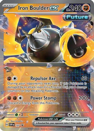 Iron Boulder ex - 147 - 147/null [SV: Scarlet & Violet Promo Cards] Holofoil