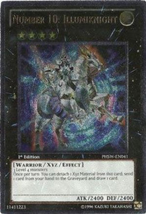 Number 10: Illumiknight (UTR) (Ultimate Rare) [PHSW-EN041] Unlimited