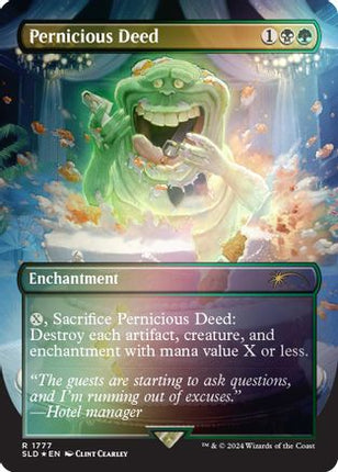 Pernicious Deed (Rainbow Foil) [Secret Lair Drop Series] Foil