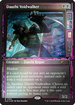 Dauthi Voidwalker (Rainbow Foil) [Secret Lair Drop Series] Foil
