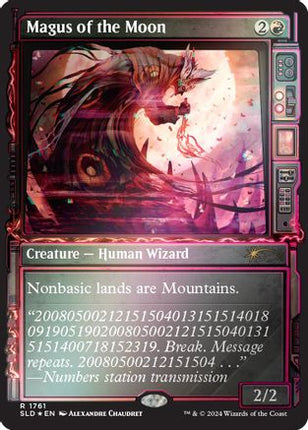 Magus of the Moon (Rainbow Foil) [Secret Lair Drop Series] Foil