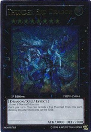 Thunder End Dragon (UTR) (Ultimate Rare) [PHSW-EN044] 1st Edition