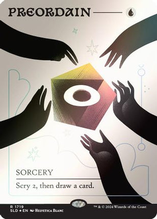 Preordain (1719) (Rainbow Foil) [Secret Lair Drop Series] Foil