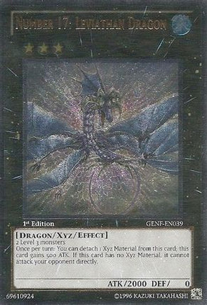 Number 17: Leviathan Dragon (UTR) (Ultimate Rare) [GENF-EN039] Generation Force 1st Edition